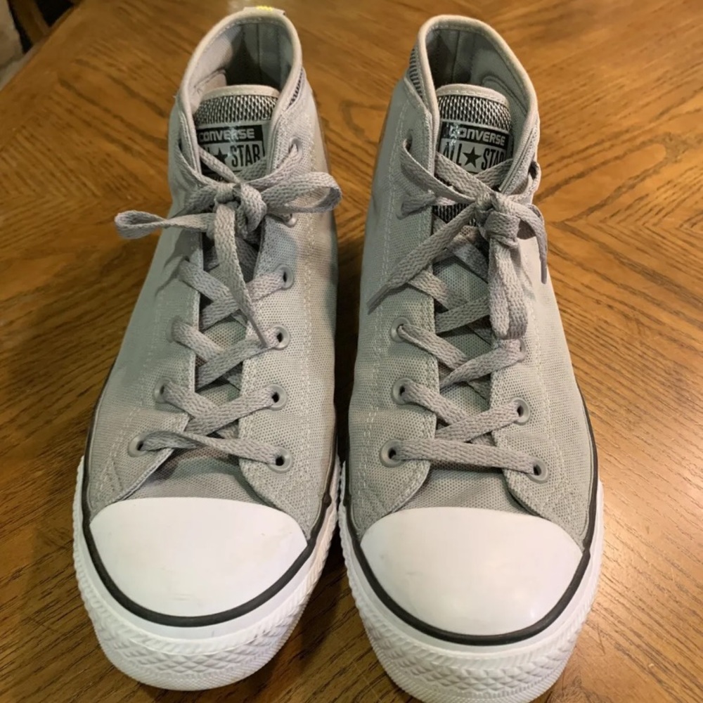 Converse 155481C All Star Chuck Taylor Syde Street Grey Canvas Shoes M 11, W 13